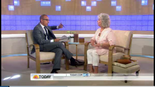 Matt Lauer interviews Paula Deen