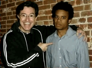 Colbert's black "friend" Alan
